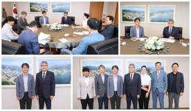 오기환 고용노동부 경기지청장 접견