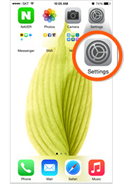Go to [Settings]